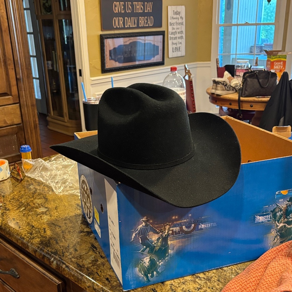 Resistol City Limits Black Western Hat - Picture 4 of 16